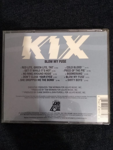 Kix Blow My Fuse Cd