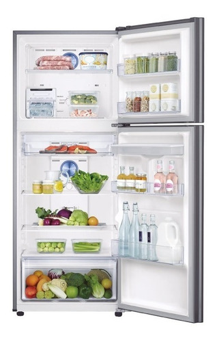 Imagen 2 de 3 de Heladera Samsung Top Freezer Rt35t573bsl 375 L Inverter Amv