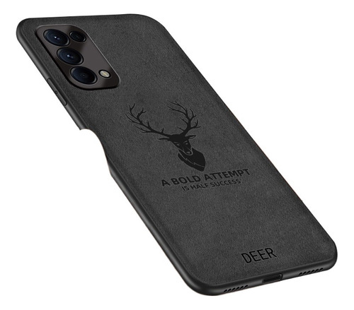 Funda Híbrida De Alce De Ciervo Mate Realme 7 Pro