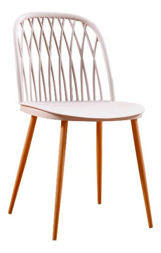 Cadeira de jantar Rivatti Ariane, estrutura de cor  nude, 1 unidade