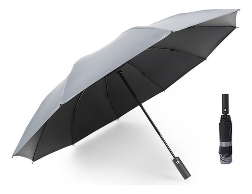 Paraguas Automático X, A Prueba De Viento, Tres Protectores