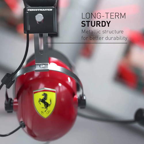 Heatset Thrustmaster T.racing Scuderia Ferrari Originales