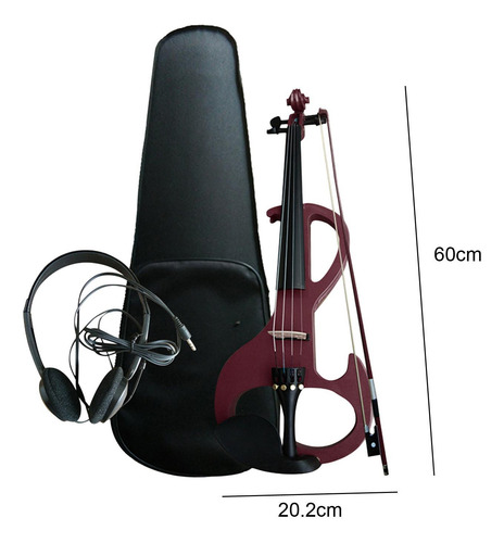 Juego De Violín Eléctrico Con Accesorios, Instrumentos