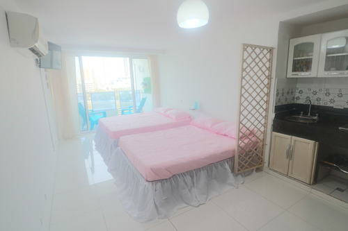 Imagen 5 de 14 de Apartamento 804 Cartagena Alquiler Por Noches Frente Al Mar