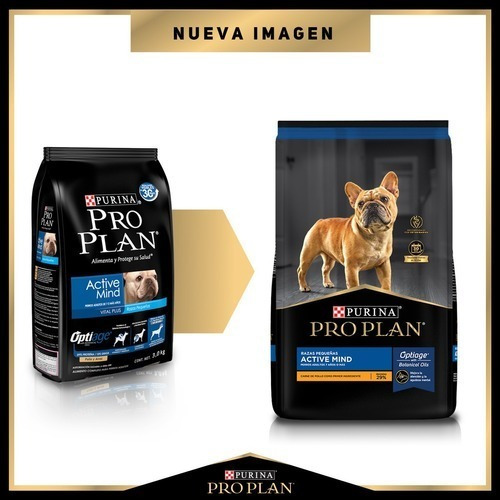 Pro Plan Active Mind Mordida Pequeña 7.5 Kg Perros +7 Años