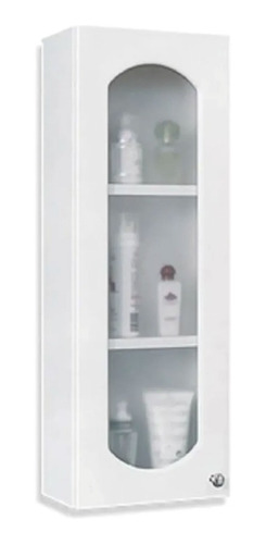 Mueble Organizador Alacena  Paris Amube 1 Puerta Blanco 