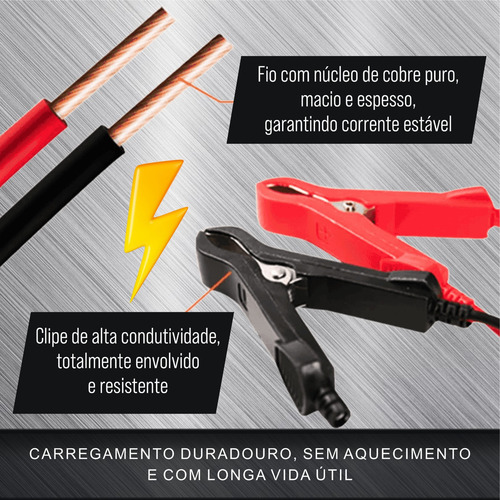 Carregador E Reparador Inteligente De Bateria Automotivo Hold On