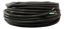 Comprar Rollo De 100m Cable Uso extra Rudo 3x10 Color Negro Uso En Jardín Luz en Línea LEL-RUDO-3