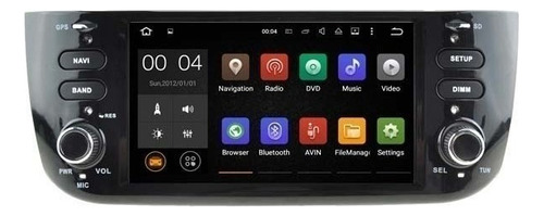 Fiat Punto Linea 2012-2016 Android 9.0 Gps Wifi Bluetooth Hd