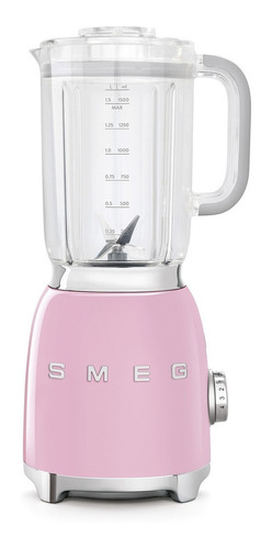 Licuadora Smeg 50's Style BLF01 1.5 L rosa con jarra de tritan 220V - 240V