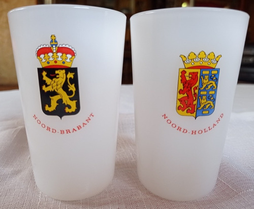 Vasos De Colección Escudo Países Bajos