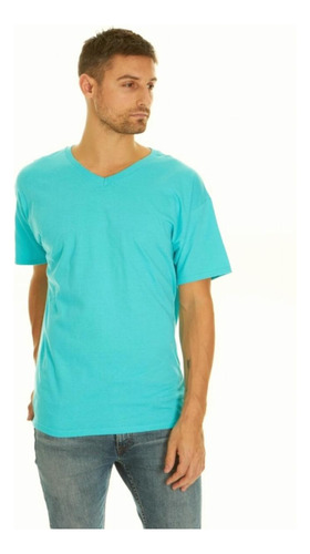 Fruit Of The Loom Playera Ligera De Algodón Con Cuello En V