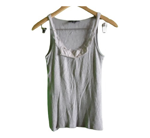 Musculosa Gris Claro Banana Republic Talle S