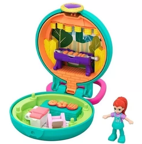 Polly Pocket - Kit Mundo da Mini Polly - Jardim da Joaninha Gkj48 em  Promoção na Americanas