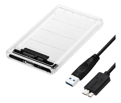 Imagen 7 de 7 de Gabinete Carcasa Disco Duro 2.5 Pulgadas Con Cable Usb 3.0