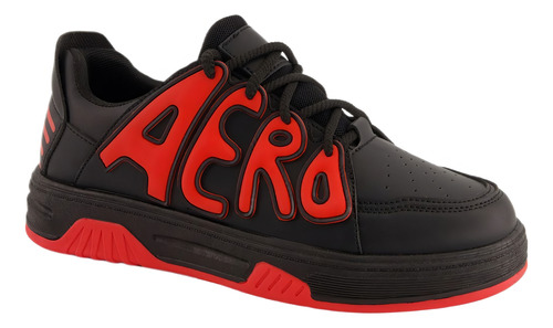 Sneaker 02235zve Suela Goma Aeropostale Cosido Flats
