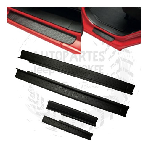 Posa Pies 4 Puertas Para Jeep Wrangler Jk