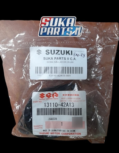 Goma Insulador Suzuki Dr200 #13110-42a13-001