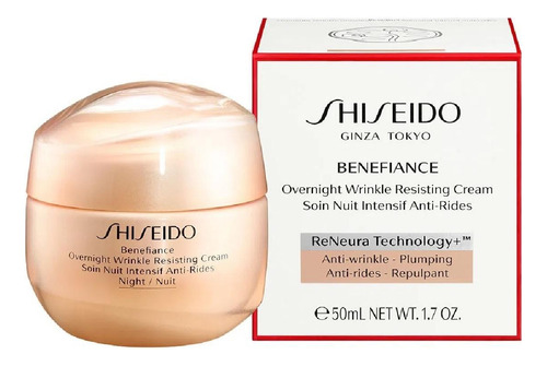 Creme Facial Noturno Antirrugas Shiseido 50ml