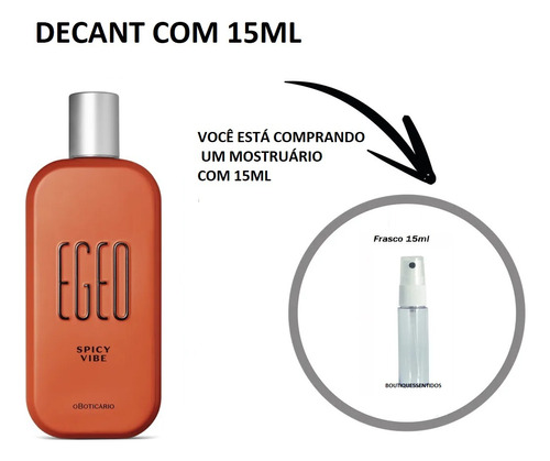 Egeo Spicy Vibe Desodorante Colônia Mini 15ml