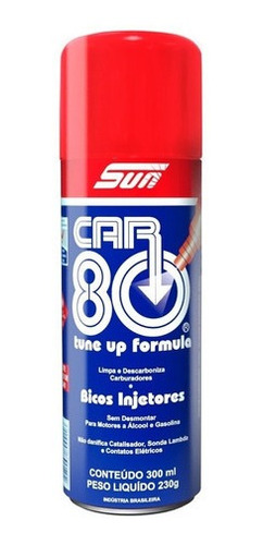 Imagem 2 de 2 de Kit Com 3 Descarbonizante De Motores Car80 300ml