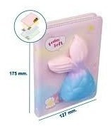 Cuaderno Con Squishy Cola De Sirena Mp 128pg