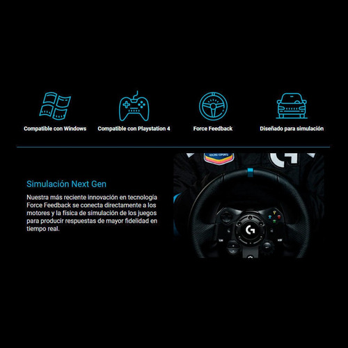 Volante Logitech G923 Para Ps4 Y Pc Loi Chile