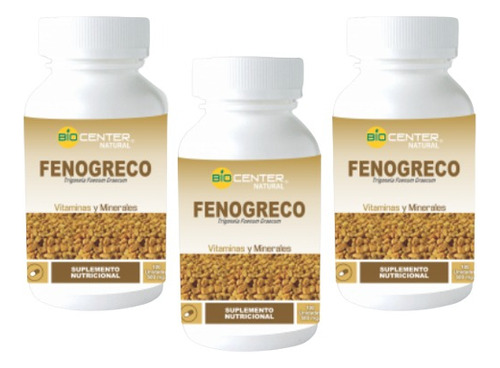 Fenogreco Premium Regula Malestar De Menopausia 03 Frascos