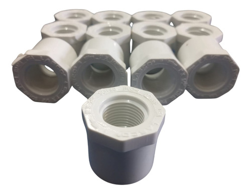 Bushing Reduccion Mixta 1''x1/2'' Pvc Ced40 Cem/rosca Lasco