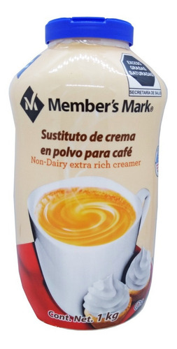 Sustituto De Crema En Polvo Para Café Member's Mark 1 Kg.