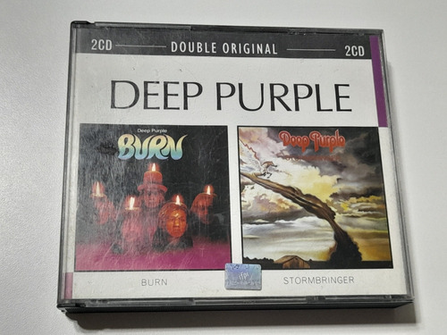 Deep Purple - Burn / Stormbringer (cd Doble Exc) Arg