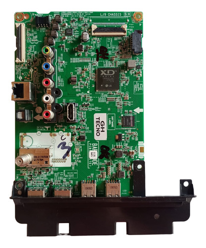 Placa Main Eax68209006 (lj9 Chassis) / Lg 43lm6350psb (Usado)
