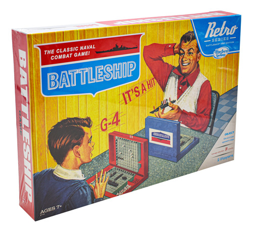 Battleship Retro Series 1967 Juego De Mesa Ingles Hasbro