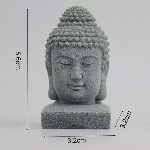 5 Conjunto De Esculturas De Buda En Mármol, 5 Piezas