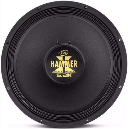 Alto-falante E15 Hammer 5.2 - 2600 W Rms - 4 Ohms Cor Preto