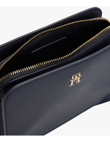 Bolso Azul Crossbody Con Monotipo De Mujer Tommy Hilfiger