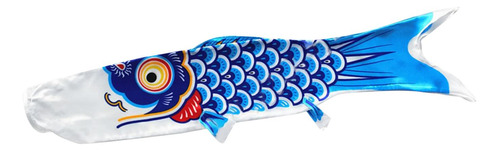 Bandera De Koinobori, Bandera Japonesa De Carpa, Azul