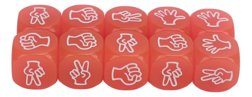 Juego De Dados Para Juegos De Mesa, 10 Unidades, Luminosos,