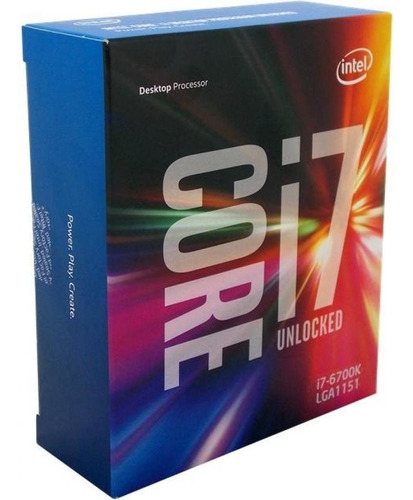 Intel Core I7 6700k