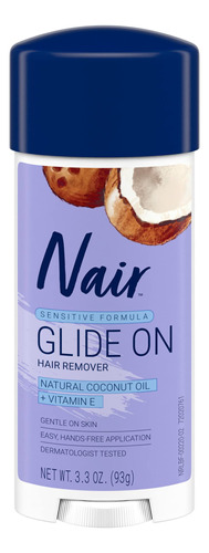 Nair Glides Away - Formula Sensible Con Aceite De Coco, Para