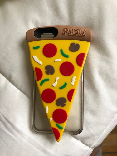 iPhone 6/6s Funda Pink Original Pizza