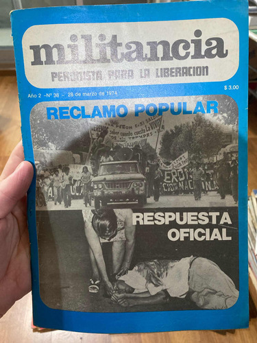 Militancia Peronista Para La Liberación 38 - Marzo 1974