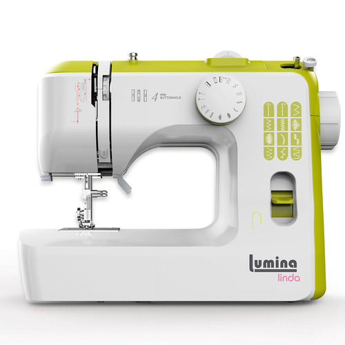 Maquina De Coser Familiar Lumina Linda Verde Nueva