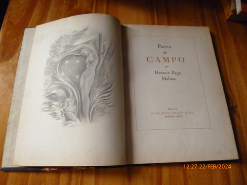 Patria Del Campo, Rega Molina - 1a.ed. (1946)
