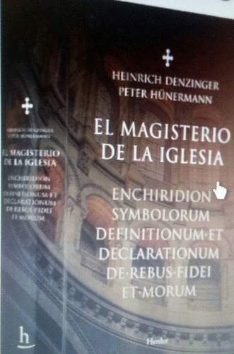 Libro Magisterio De La Iglesia Enchiridion Symbolorum Defini | Meses sin intereses Libro Magisterio De La Iglesia Enchiridion Symbolorum Defini | Meses sin intereses