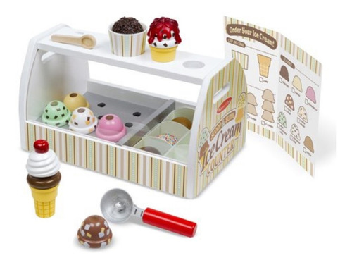 Juego De Madera Melissa & Doug Tienda Nieve Xchws C