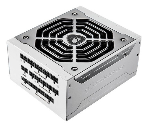 Fuente de alimentación modelo Polar X2 1200 W, color platino blanco 110 V/220 V