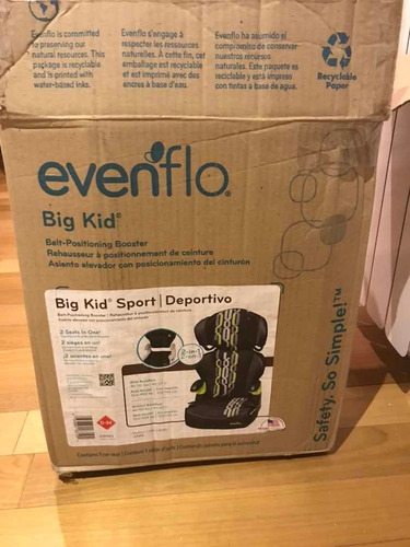 Butaca Evenflo Big Kid 2 En 1