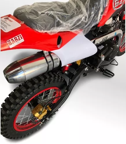 Moto Cross Trilha 125cc 4-tempos bz Apollo com Partida Elétrica e