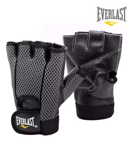 Guantes Everlast Para Pesas, Gimnasio, Mancuernas - El Rey